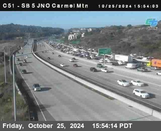 SB 5 at Carmel Mountain Rd.