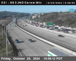 SB 5 at Carmel Mountain Rd.