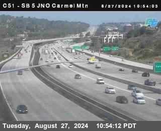 SB 5 at Carmel Mountain Rd.