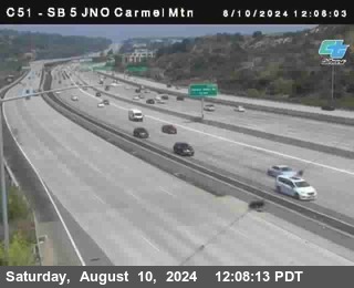 SB 5 at Carmel Mountain Rd.