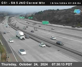 SB 5 at Carmel Mountain Rd.