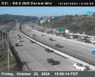 SB 5 at Carmel Mountain Rd.