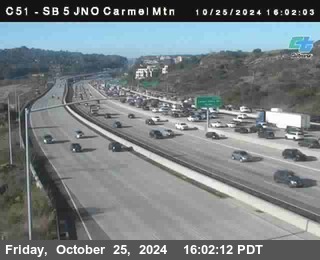 SB 5 at Carmel Mountain Rd.