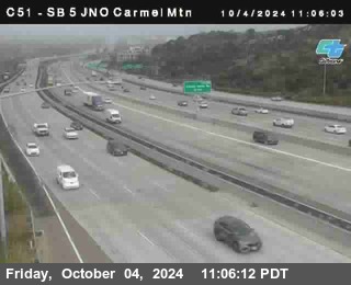 SB 5 at Carmel Mountain Rd.