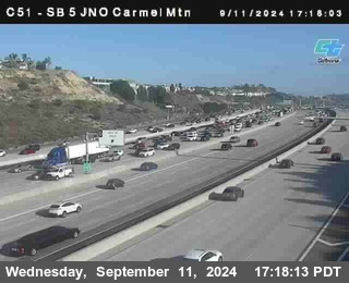 SB 5 at Carmel Mountain Rd.