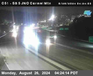 SB 5 at Carmel Mountain Rd.