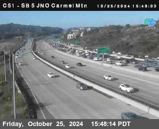 SB 5 at Carmel Mountain Rd.