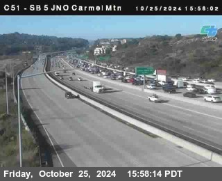 SB 5 at Carmel Mountain Rd.