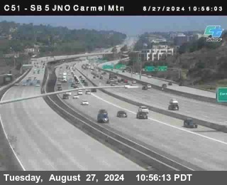 SB 5 at Carmel Mountain Rd.