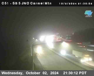 SB 5 at Carmel Mountain Rd.