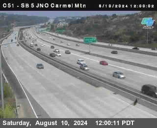 SB 5 at Carmel Mountain Rd.