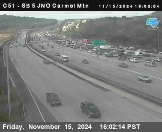 SB 5 at Carmel Mountain Rd.