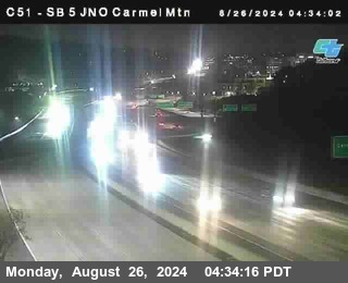 SB 5 at Carmel Mountain Rd.