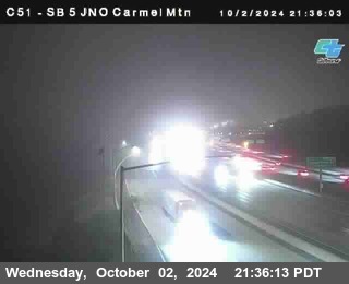 SB 5 at Carmel Mountain Rd.