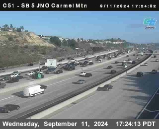 SB 5 at Carmel Mountain Rd.