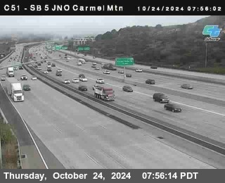 SB 5 at Carmel Mountain Rd.