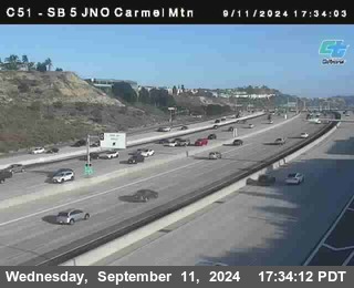 SB 5 at Carmel Mountain Rd.