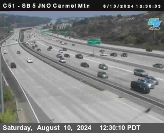 SB 5 at Carmel Mountain Rd.