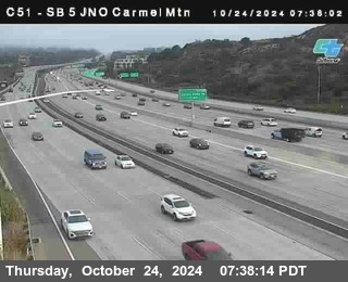 SB 5 at Carmel Mountain Rd.