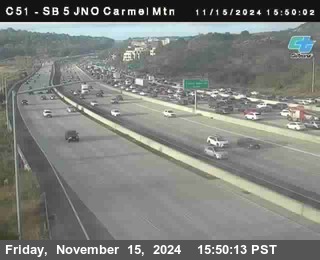 SB 5 at Carmel Mountain Rd.