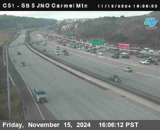 SB 5 at Carmel Mountain Rd.