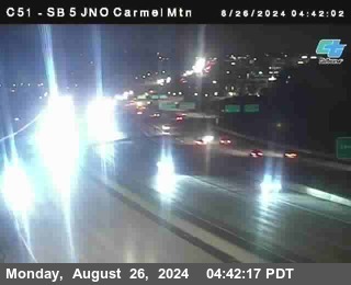 SB 5 at Carmel Mountain Rd.