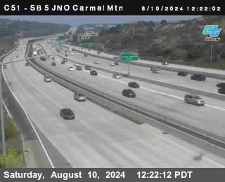 SB 5 at Carmel Mountain Rd.