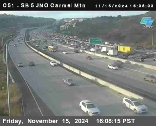 SB 5 at Carmel Mountain Rd.