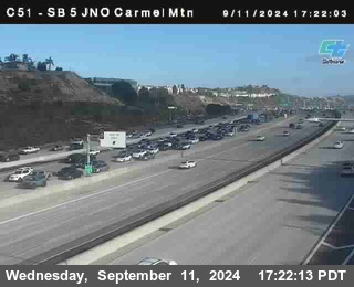 SB 5 at Carmel Mountain Rd.