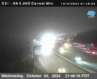 SB 5 at Carmel Mountain Rd.