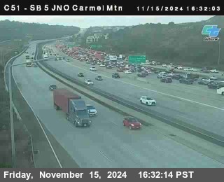 SB 5 at Carmel Mountain Rd.