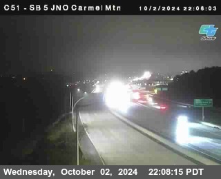 SB 5 at Carmel Mountain Rd.