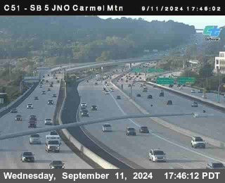 SB 5 at Carmel Mountain Rd.