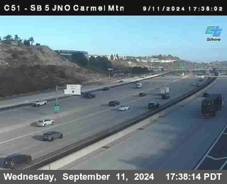 SB 5 at Carmel Mountain Rd.