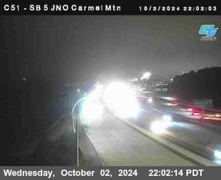 SB 5 at Carmel Mountain Rd.