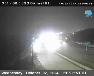 SB 5 at Carmel Mountain Rd.