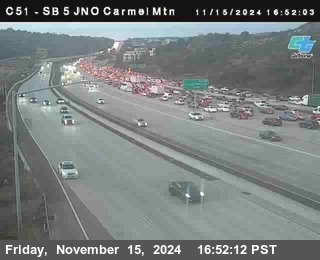 SB 5 at Carmel Mountain Rd.