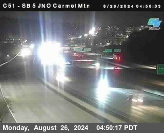 SB 5 at Carmel Mountain Rd.