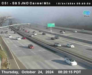 SB 5 at Carmel Mountain Rd.