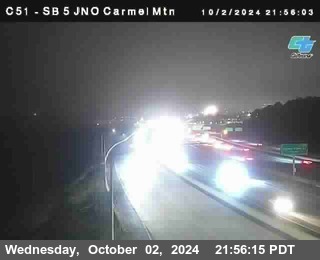 SB 5 at Carmel Mountain Rd.