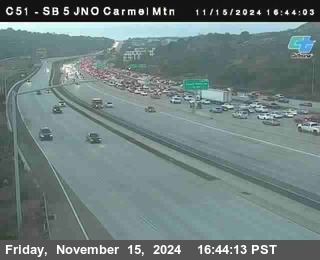 SB 5 at Carmel Mountain Rd.