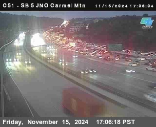 SB 5 at Carmel Mountain Rd.