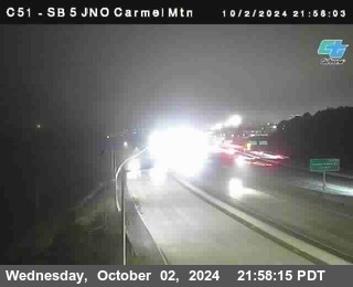 SB 5 at Carmel Mountain Rd.