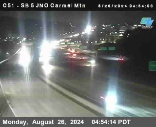 SB 5 at Carmel Mountain Rd.