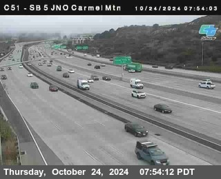 SB 5 at Carmel Mountain Rd.