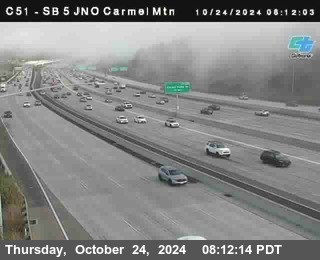 SB 5 at Carmel Mountain Rd.