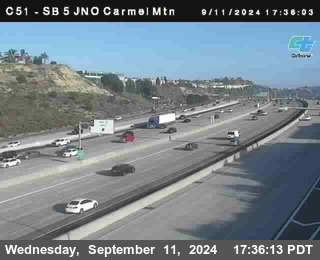 SB 5 at Carmel Mountain Rd.