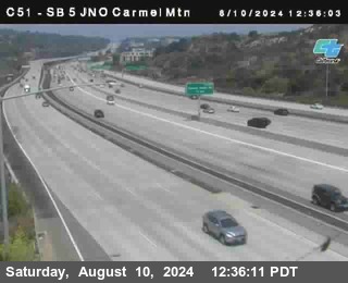 SB 5 at Carmel Mountain Rd.