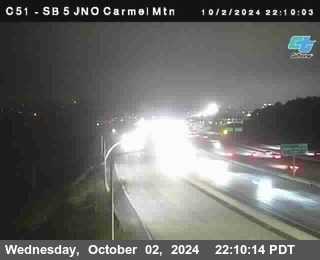 SB 5 at Carmel Mountain Rd.