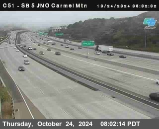 SB 5 at Carmel Mountain Rd.